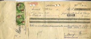 This image has been released into the Public Domain by its author. Source: wikipedia.com Bill of Exchange. Image by Archives Minerva